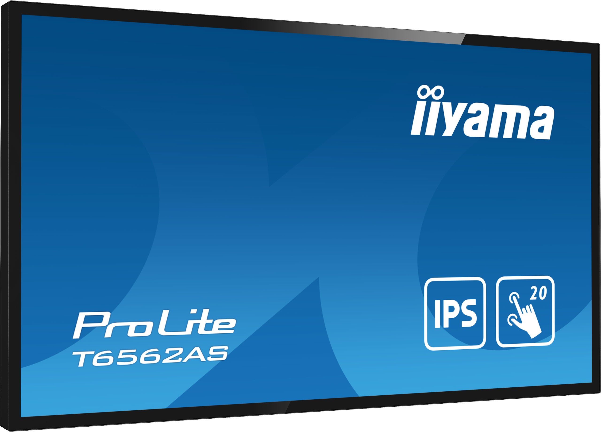 IIYAMA T6562AS-B1 Image Journal Interactive Plat Screen 163,8 cm (64,5 ") IPS 500 CD / M² 4K Ultra HD Black Tactile Type Processor Android 8.0 24/7