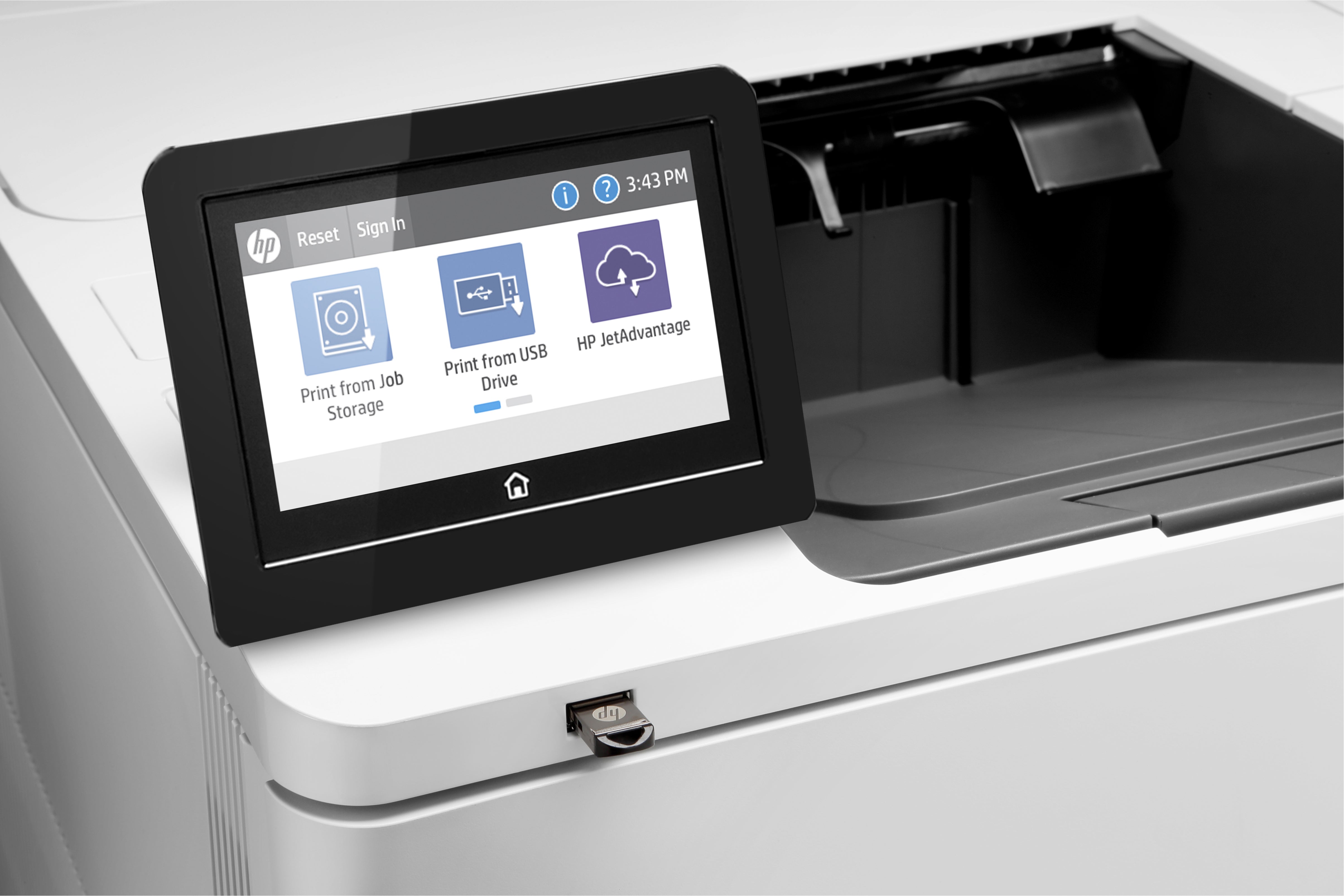 HP LaserJet Enterprise M611dn, impression, impression recto verso