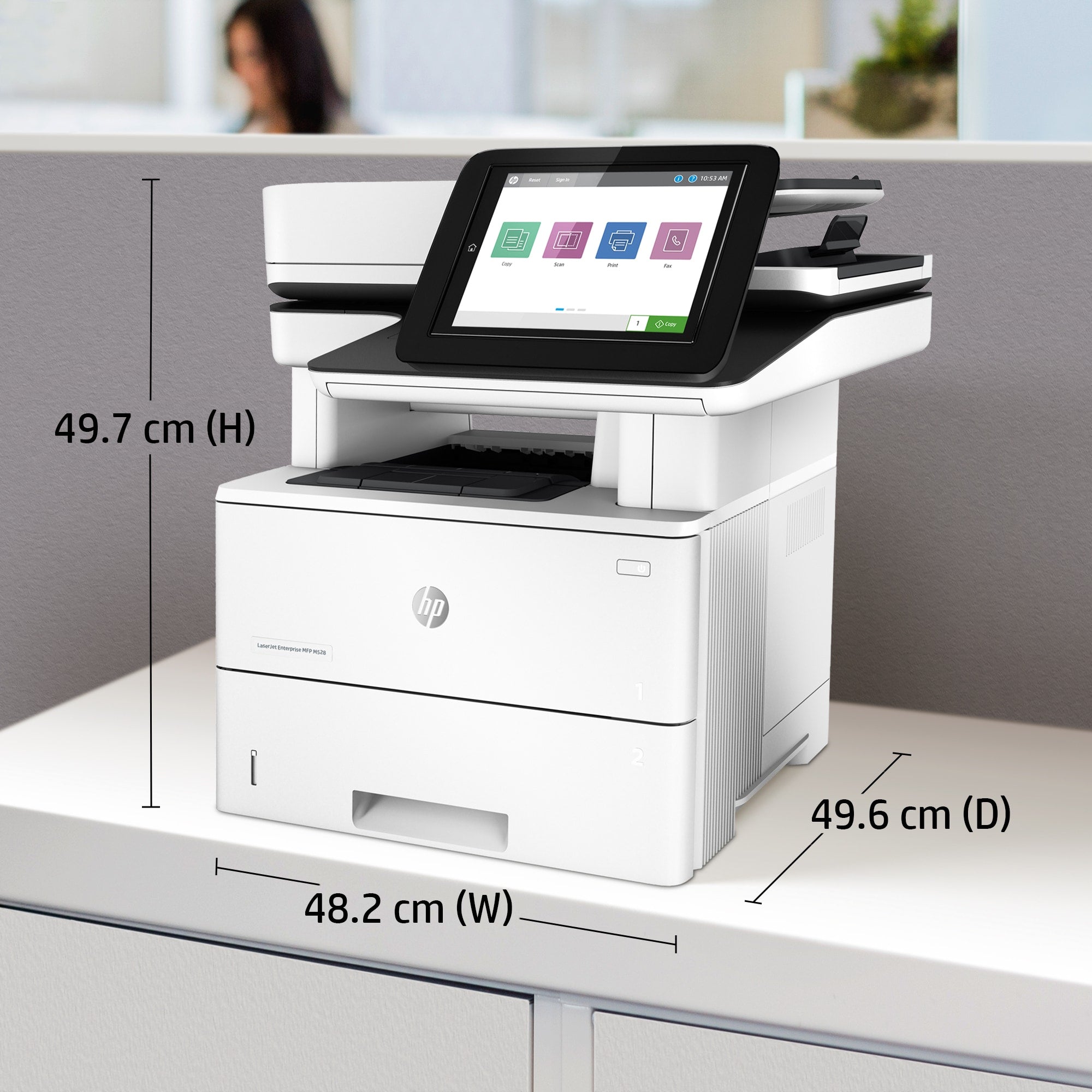 Imprimante multifonction HP LaserJet Enterprise M528dn