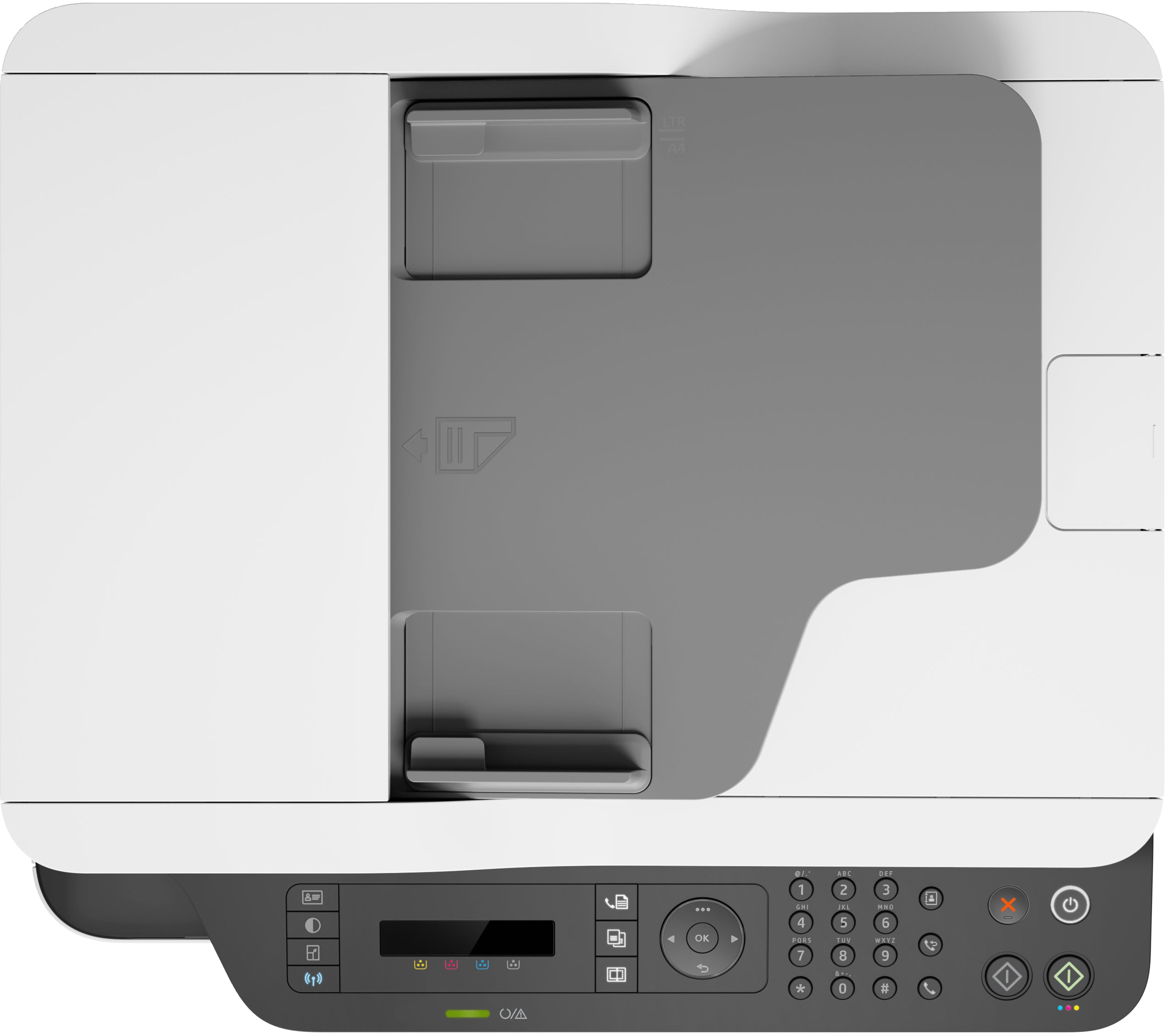 Imprimante multifonction laser couleur HP 179fnw, impression, copie, numérisation, télécopie, numérisation au format PDF