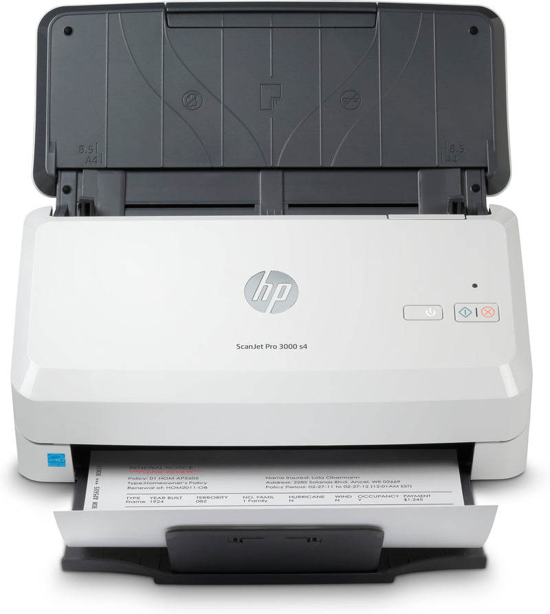 HP Scanjet Pro 3000 s4 Scanner de pages 600 x 600 DPI A4 Noir, Blanc