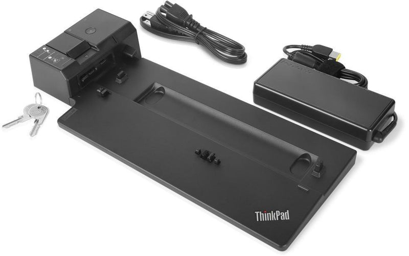 Lenovo 40AJ0135EU station d'accueil et réplicateur de ports pour ordinateur portable Docking Noir