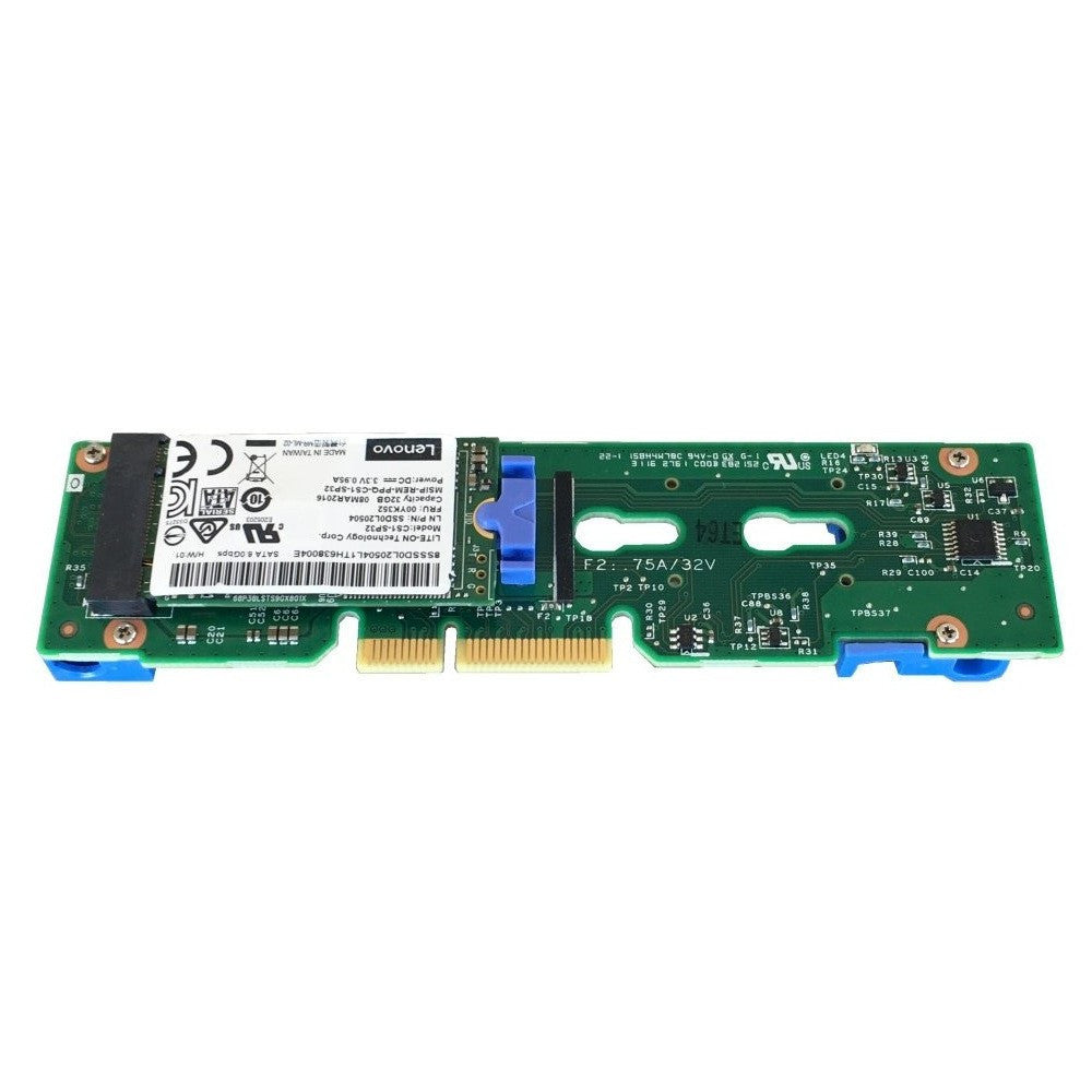 LENOVO ThinkSystem M.2 CV1 32 Go SATA 6 Gbit/s SSD non remplaçable à chaud 7N47A00129 