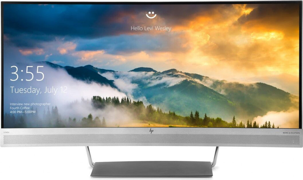 HP ELITED Affichage S340C Monitor d'ordinateur 86,4 cm (34 ") 3440 x 1440 pixels Quad Hd Silver