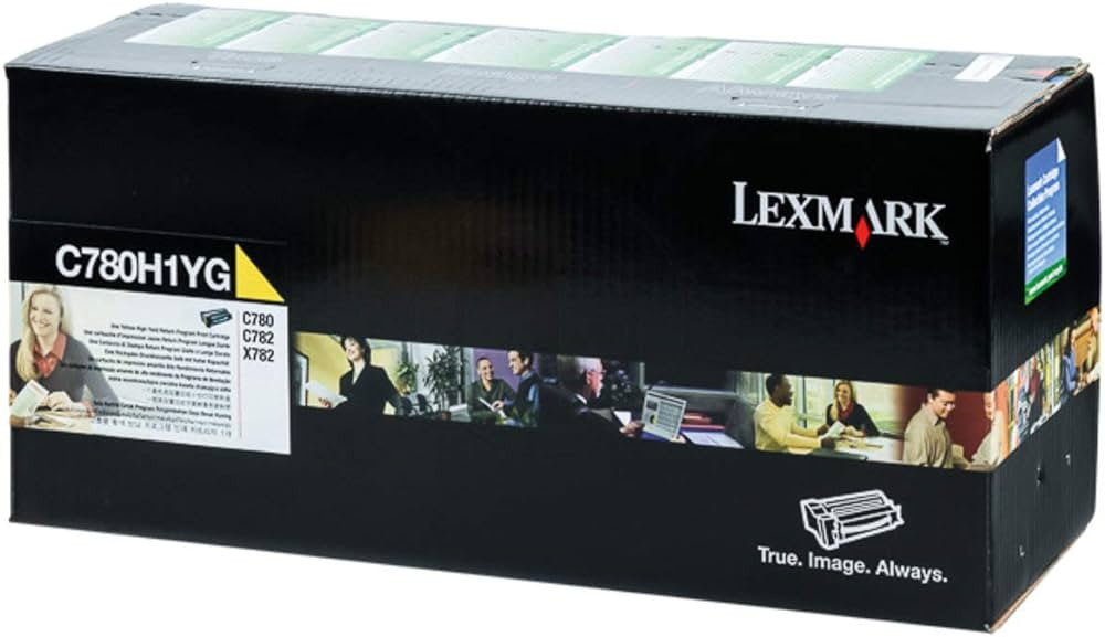 LEXMARK cartouche de toner jaune haute capacité (original) C780H1YG