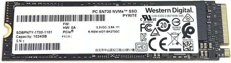 PC SSD WESTERN DIGITAL 1 To SN730 SDBPNTY-1T00-1106