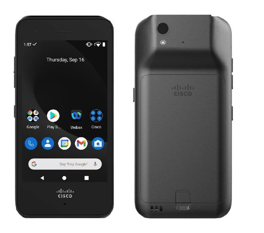 Cisco 840 10,2 cm (4") Android 10 USB Type-C 3 Go 32 Go 3040 mAh Noir