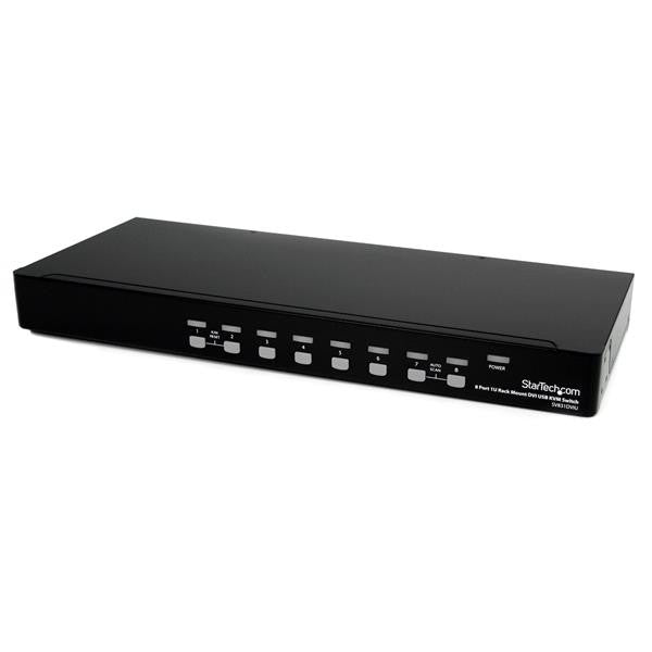 StarTech.com Commutateur KVM USB DVI rackable 1U à 8 ports