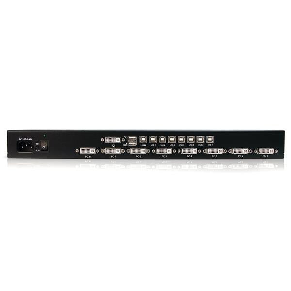 StarTech.com Commutateur KVM USB DVI rackable 1U à 8 ports