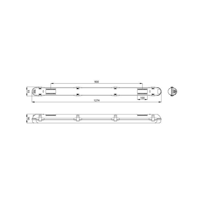 ProLumia Pro Aqua II IP6 1274mm 17,5W 2300LM 3000K 40281101