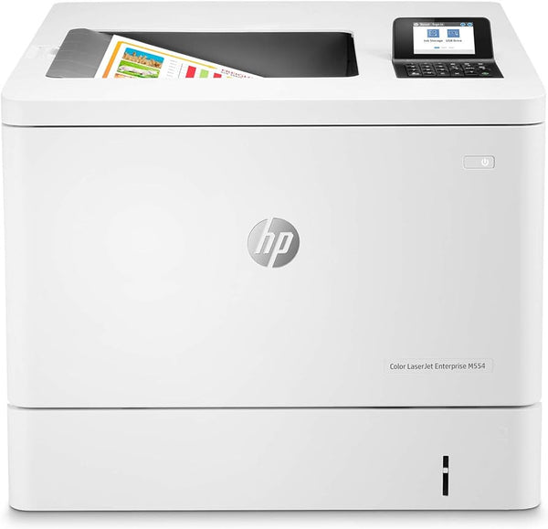 HP Color LaserJet Enterprise LaserJet Enterprise M554dn Color Printer, Ethernet Only; Double sided