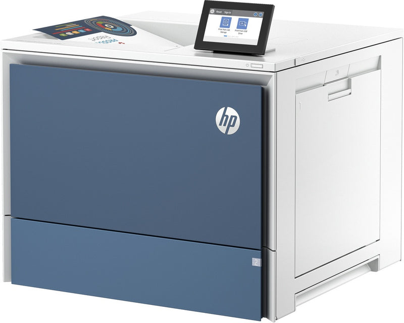 Imprimante HP Color LaserJet Enterprise 5700dn, couleur, imprimante pour impression, port USB avant ; Chargement haute capacité en option ; Écran tactile; Cartouche TerraJet