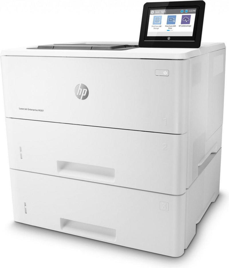 HP LaserJet Enterprise M507x, Noir et blanc, Imprimante pour impression, Impression recto verso