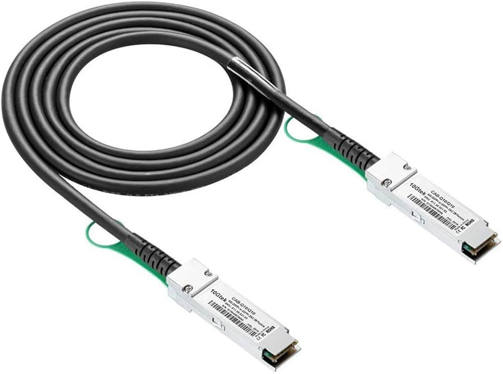 Juniper QSFP+ 0,5 m InfiniBand et câble fibre optique 0,5 m QSFP+