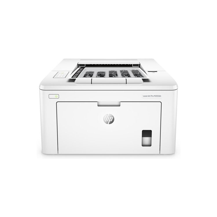 Imprimante HP LaserJet Pro M203dn, Noir et blanc, Imprimante pour la maison et le bureau à domicile, Imprimer, Imprimer depuis un téléphone ou une tablette ; Impression recto verso ; Cartouche JetIntelligence