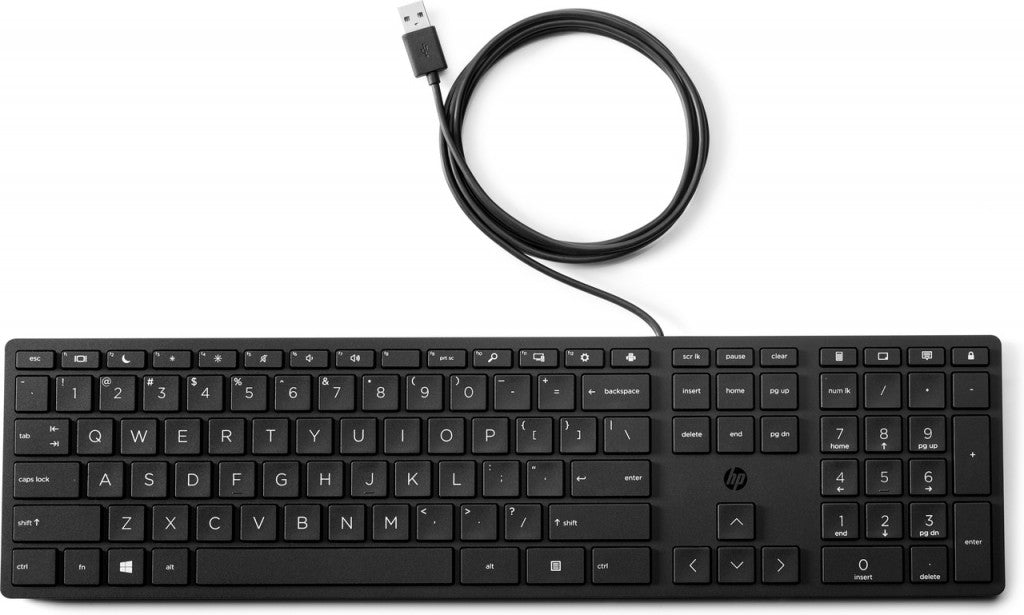 Clavier de bureau filaire HP 320K QWERTZ (suisse) 9SR37AA#UUZ 