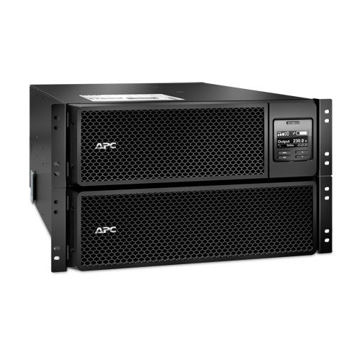 APC Smart-UPS On-Line SRT10KRMXLI - 10 kW/VA, 6x C13 + 4x C19 + sortie monophasée câblée, montable en rack, NMC intégré