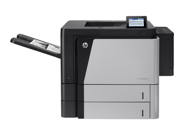 Imprimante HP LaserJet Enterprise M806dn, Noir et blanc, Imprimante professionnelle, Impression, Impression via le port USB avant ; Impression recto verso
