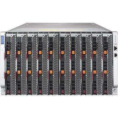 Supermicro SBE-610J-622 network chassis Black, Gray