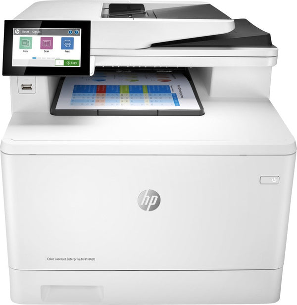 Imprimante couleur HP LaserJet Ent MFP M480F Prntr:EU 3QA55A#B19 