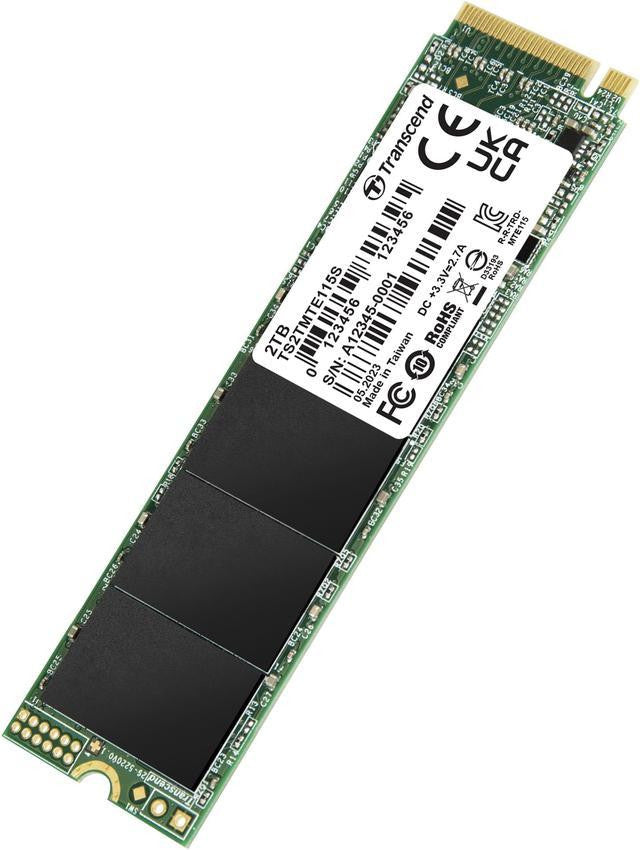 Transcend 115S 2 To M.2 PCI Express 3.0 NVMe 3D NAND