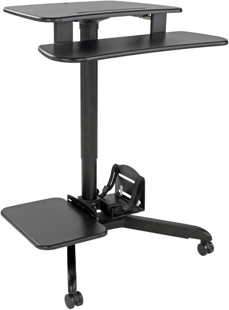 Tripp Lite - Chariot de bureau à roulettes pour écran TV et moniteur - Hauteur réglable WWSSRDSTC 