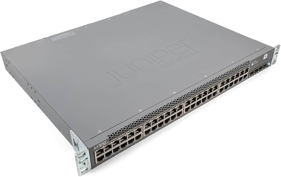 COMMUTATEUR 48 PORTS Juniper EX3400 Géré L2/L3 Gigabit Ethernet (10/100/1000) Power over Ethernet (PoE) 1U Noir 