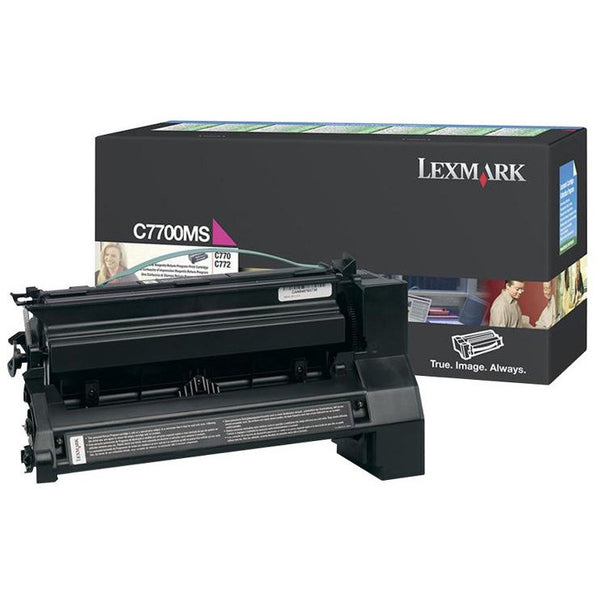 Programme de retour Lexmark C77x, X772e 6K magenta cartouche d'impression