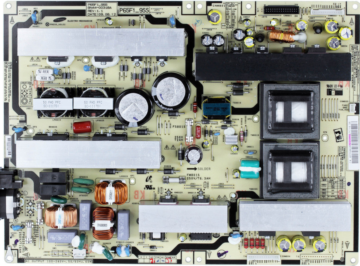 Carte d'alimentation TV SAMSUNG BN44-00318A