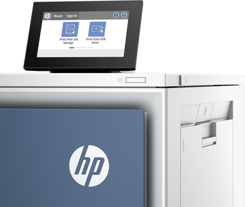 Imprimante HP LaserJet Enterprise Color 6701dn, couleur, imprimante pour impression, port USB avant ; Chargement haute capacité en option ; Écran tactile; Cartouche TerraJet