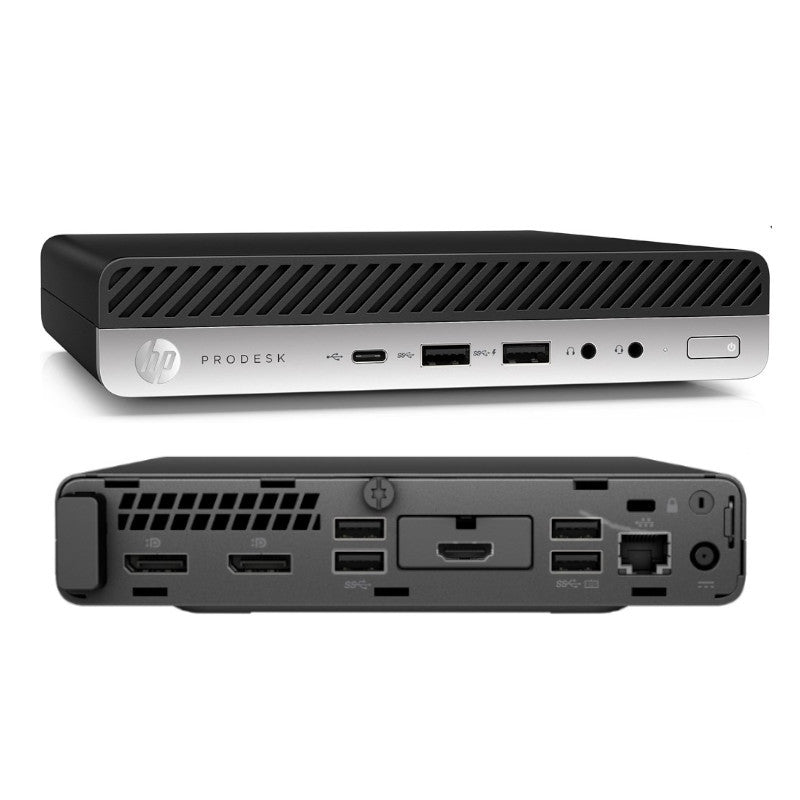 HP ProDesk 600 G5 Mini I5-9500T/8Go/240Go SSD W10P Clavier Français 6FY52AV 