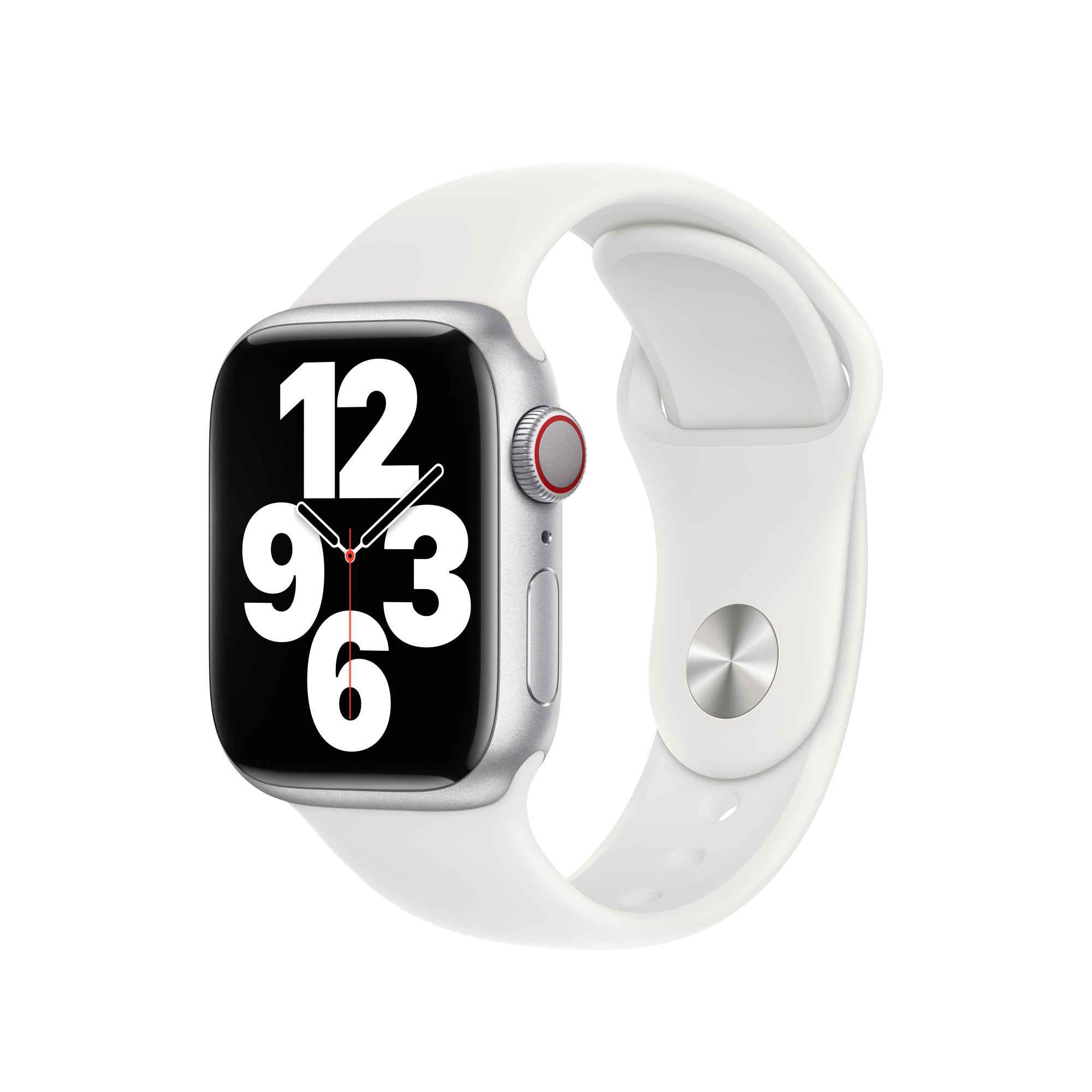 Apple 3K926ZM/A Bracelet accessoire portable intelligent Fluoroélastomère blanc