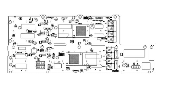 Fond de panier SUPERMICRO SAS SNGL Exp BPN-SAS3-847EL1