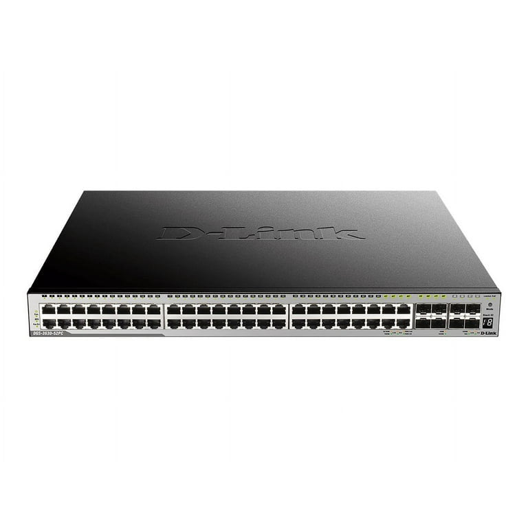 D-LINK commutateur PoE Gigabit géré empilable couche 3 à 52 ports DGS-3630-52PC/SI 