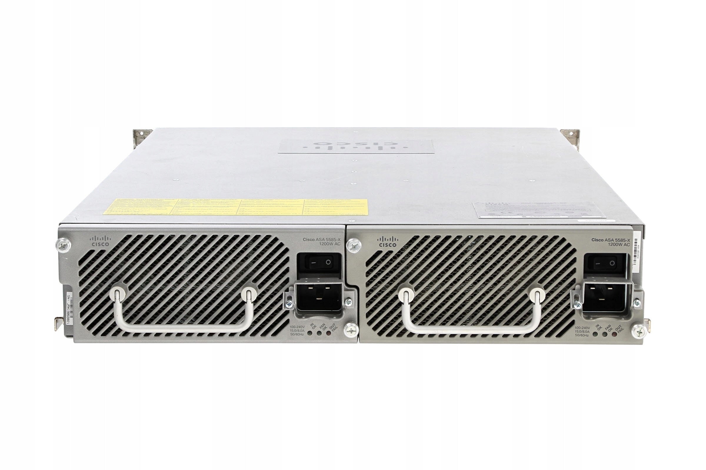 CISCO 6G 4SFP+ 2GE MGT 1 AC 3DES/AES-2XPSU sans couvercle BL ASA5585-S40-K9-QPV02