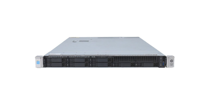 HPE DL360 G9 8SFF E5-2640/4 Go 300 Go HDD 1X PSU H240AR avec kit de rails 755258-B21-QPV01