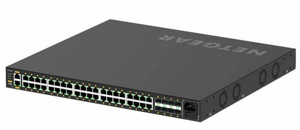 NETGEAR GSM4248PX-100EUS commutateur réseau Géré L2/L3/L4 Gigabit Ethernet (10/100/1000) Alimentation via Ethernet (PoE) Noir