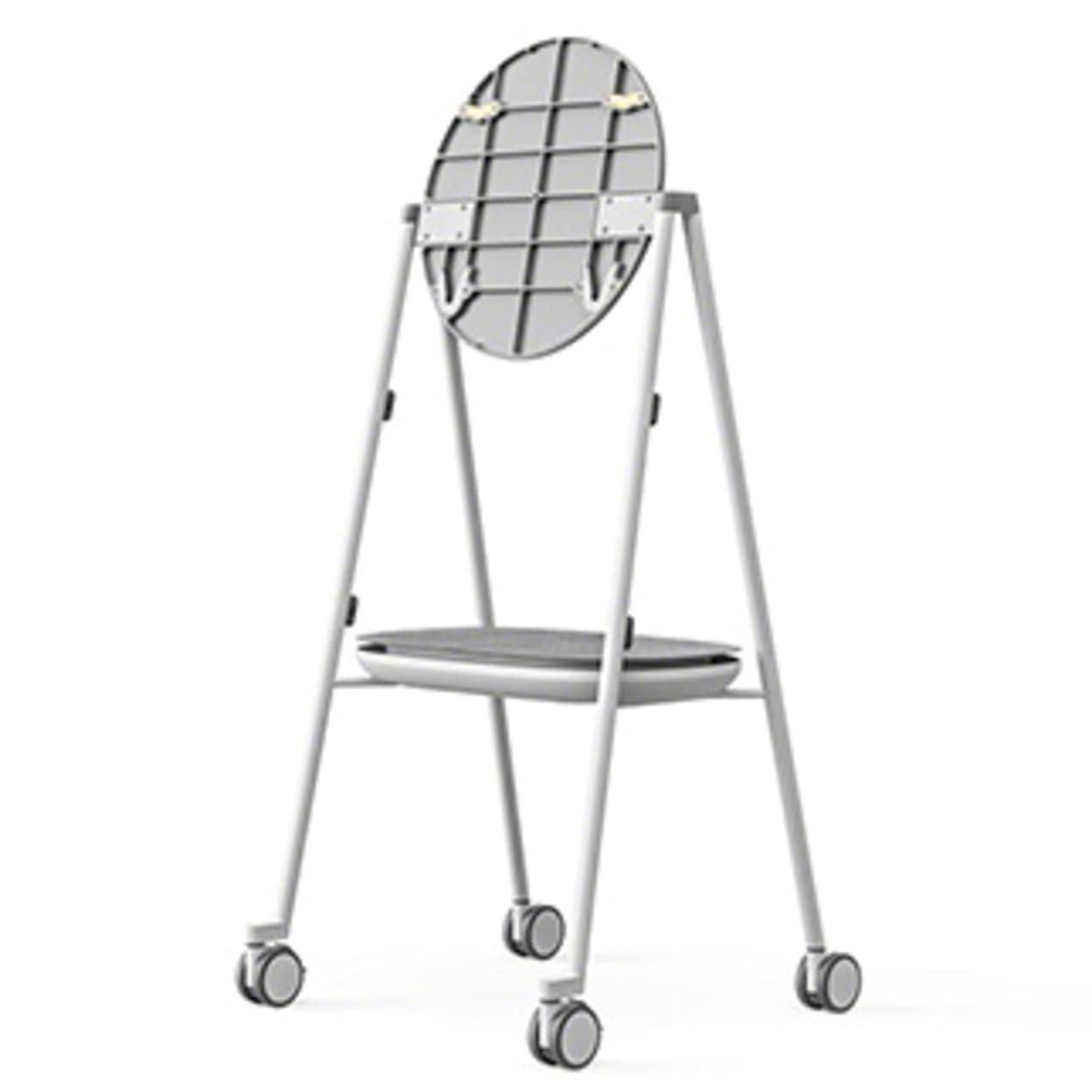 Chariot multimédia gris avec support mobile Microsoft Steelcase Roam