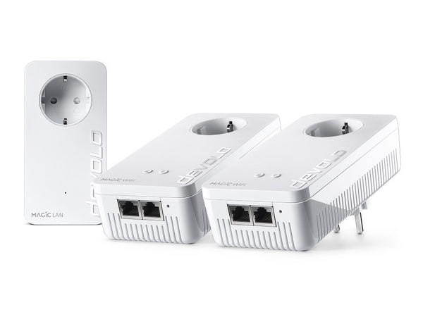 Devolo Magic 2 WiFi next Multiroom Kit 1200 Mbit/s Ethernet LAN Wit 3 stuk(s)