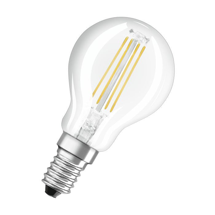 Osram LED E14 Bullet Transparent 4,8W 470LM 827 Blanc Très Chaud Intensité Variable Remplace 40W 249962