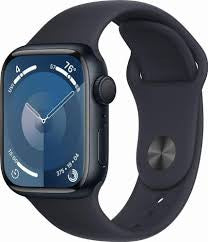 Apple Watch Series 9 45mm Digital 396 x 484 Pixels Écran Tactile Noir Wifi GPS