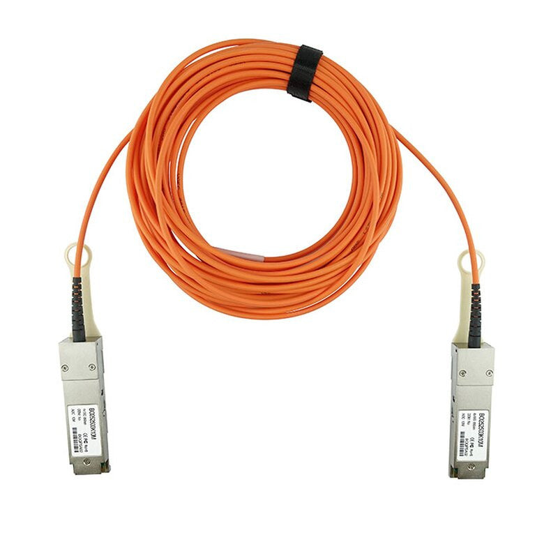 Câble optique actif LENOVO 15M QSFP+ vers QSFP+ optique actif 00YL661 