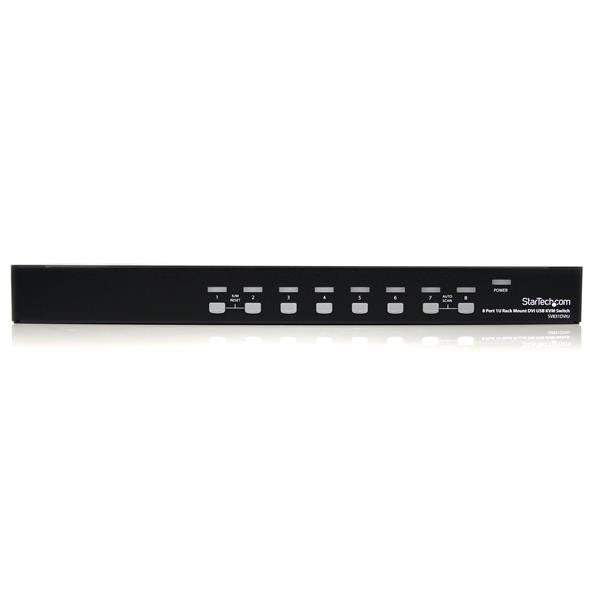 StarTech.com Commutateur KVM USB DVI rackable 1U à 8 ports