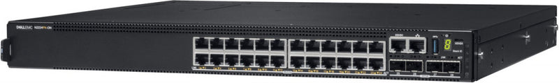 DELL N2224PX-ON Géré L3 Gigabit Ethernet (10/100/1000) Alimentation via Ethernet (PoE) 1U Noir