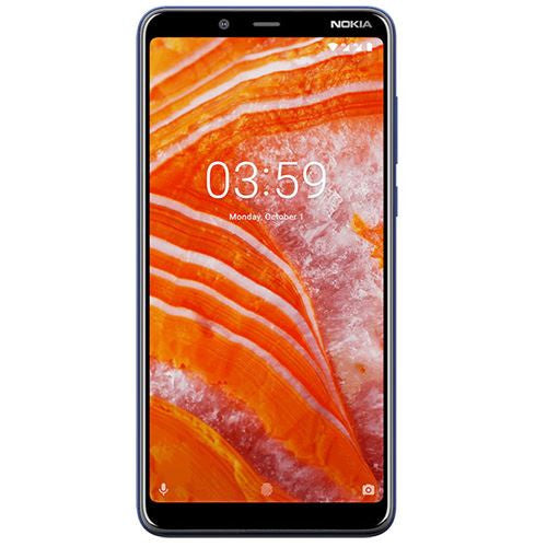 Nokia 3.1 Plus 15,2 cm (6") Double SIM Android 8.1 4G Micro-USB 3 Go 32 Go 3500 mAh Bleu