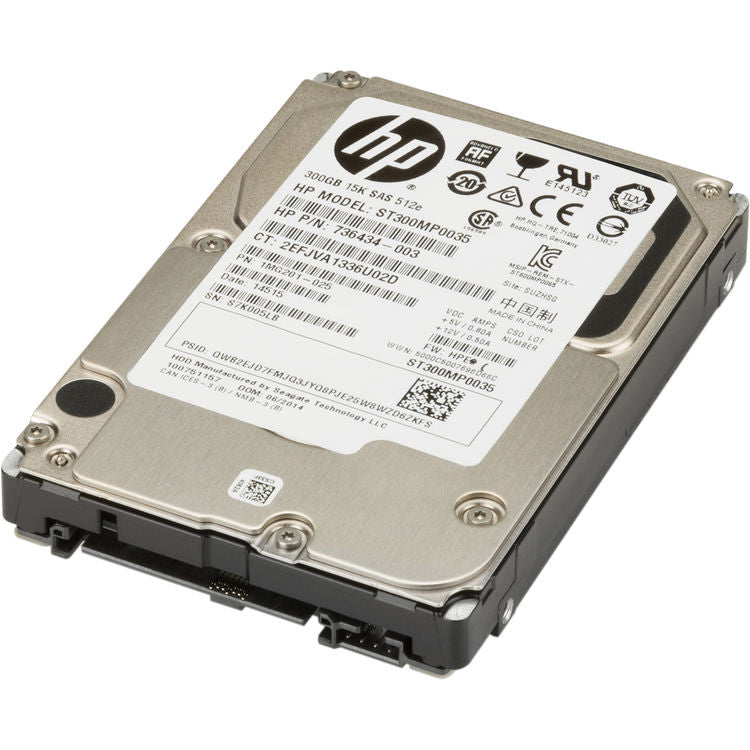 Disque dur interne HP 600 Go 15 000 tr/min SAS SFF L5B75AA 