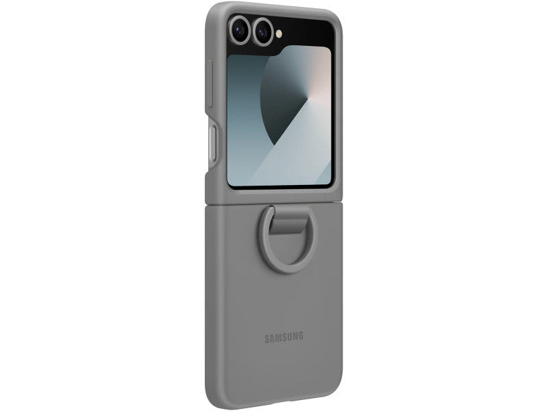 Coque en silicone SAMSUNG FLIP6 Gris EF-PF741TJEGWW 