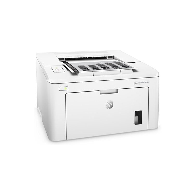 Imprimante HP LaserJet Pro M203dn, Noir et blanc, Imprimante pour la maison et le bureau à domicile, Imprimer, Imprimer depuis un téléphone ou une tablette ; Impression recto verso ; Cartouche JetIntelligence