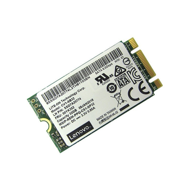 LENOVO ThinkSystem M.2 CV1 32 Go SATA 6 Gbit/s SSD non remplaçable à chaud 7N47A00129 