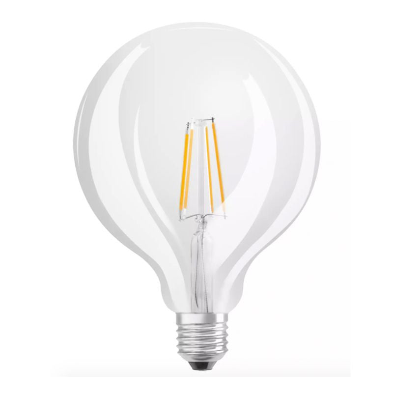 Osram SuperStar LED E27 Globe 125 mm Transparent 7 W 806LM 822-827 Dim pour réchauffer remplace 60 W 242787